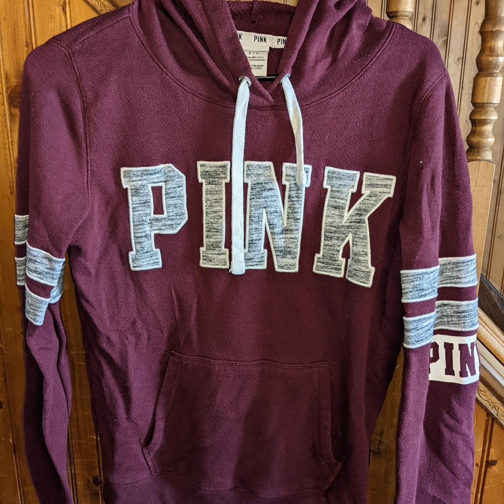 Pink hoodie
